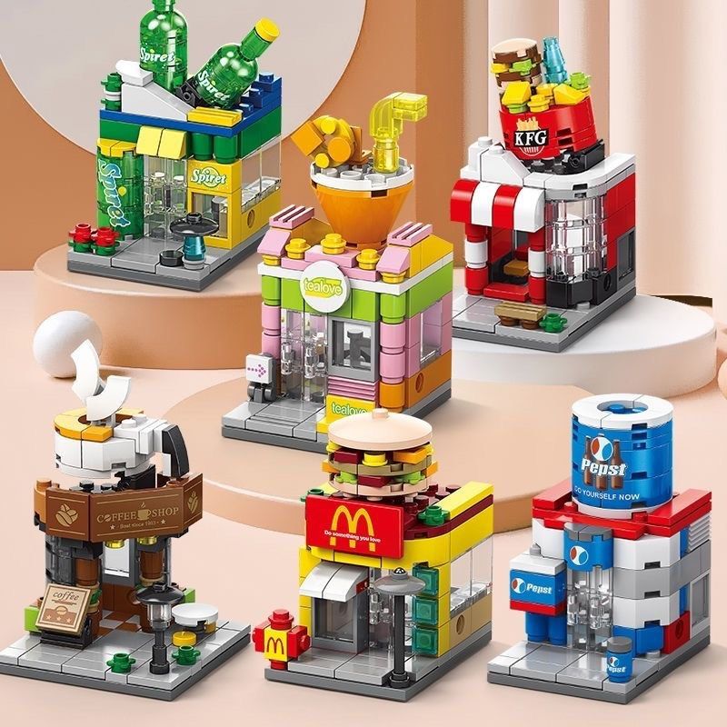 Fast Food Mcdonalds Lego Cars Mcdonalds Happy Meal Box With Lego