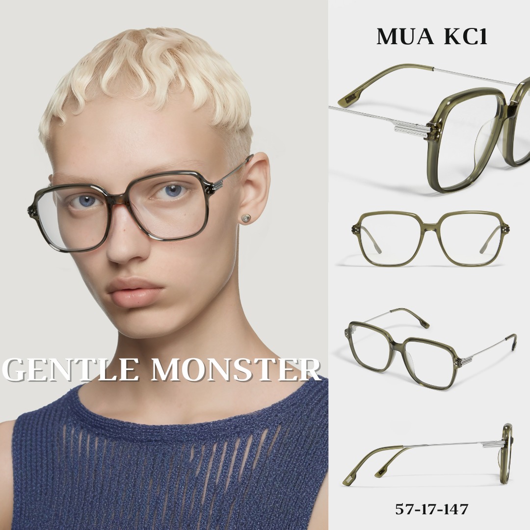(Ready Stock)MUA KC1 | Gentle Monster 2024 Glasses | 57-17-147 