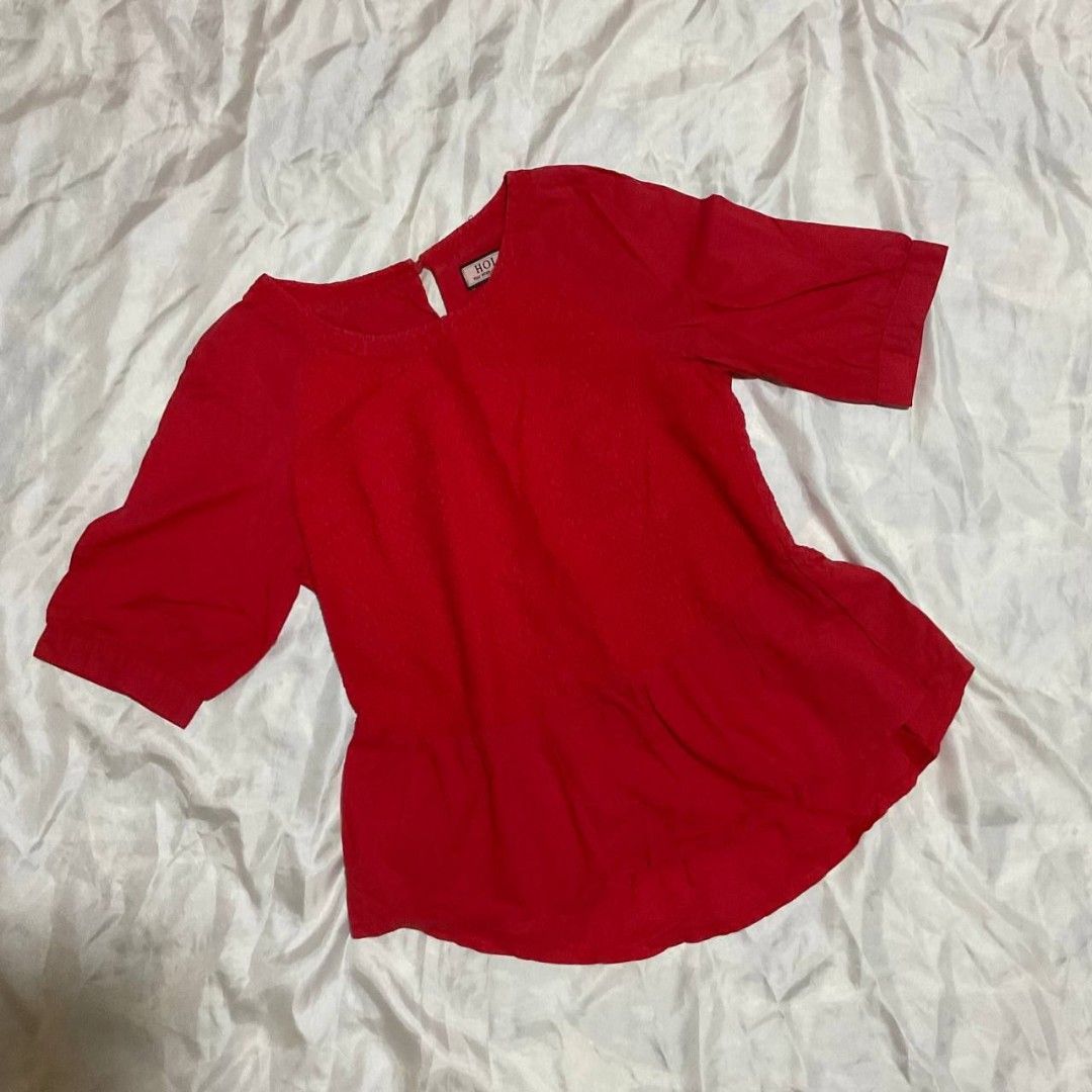 Chinese new hot sale year blouse
