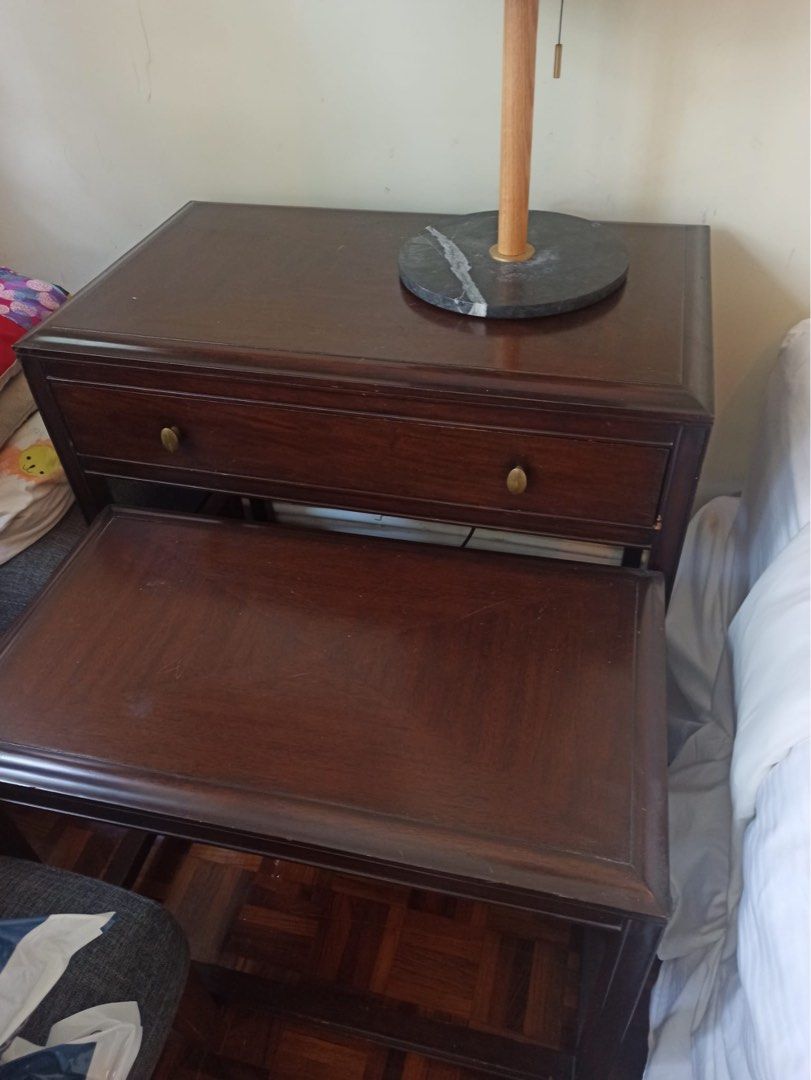 Restoration Hardware Vanity Table and Bench