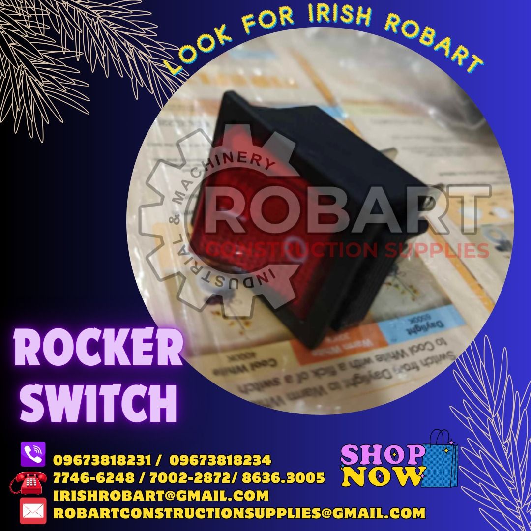 Rocker Switch, Commercial & Industrial, Construction Tools & Equipment ...