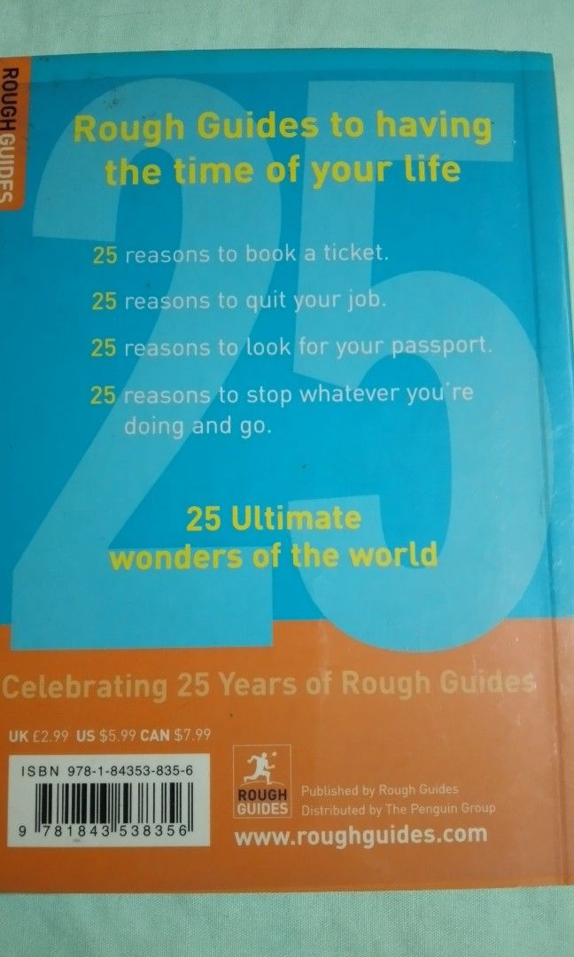 Rough Guides 25 wonders of the world, Hobbies & Toys, Books & Magazines ...