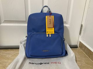Samsonite red lindel backpack clearance