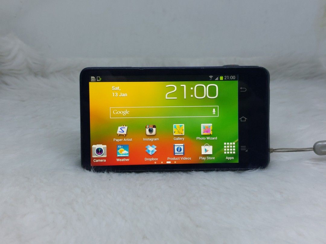 samsung galaxy camera gc100 (Category: Cameras) located in Manila. Submitted by jonrick.co (Listing ID 1279113279, Image 3). Description: samsung galaxy camera gc100 with sim card and wifi 16megapixel issue : missing shutter button but stil take pic using touch screen last price.