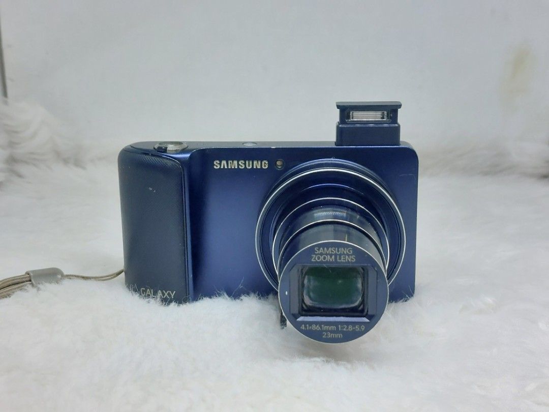 samsung galaxy camera gc100 (Category: Cameras) located in Manila. Submitted by jonrick.co (Listing ID 1279113279, Image 1). Description: samsung galaxy camera gc100 with sim card and wifi 16megapixel issue : missing shutter button but stil take pic using touch screen last price.