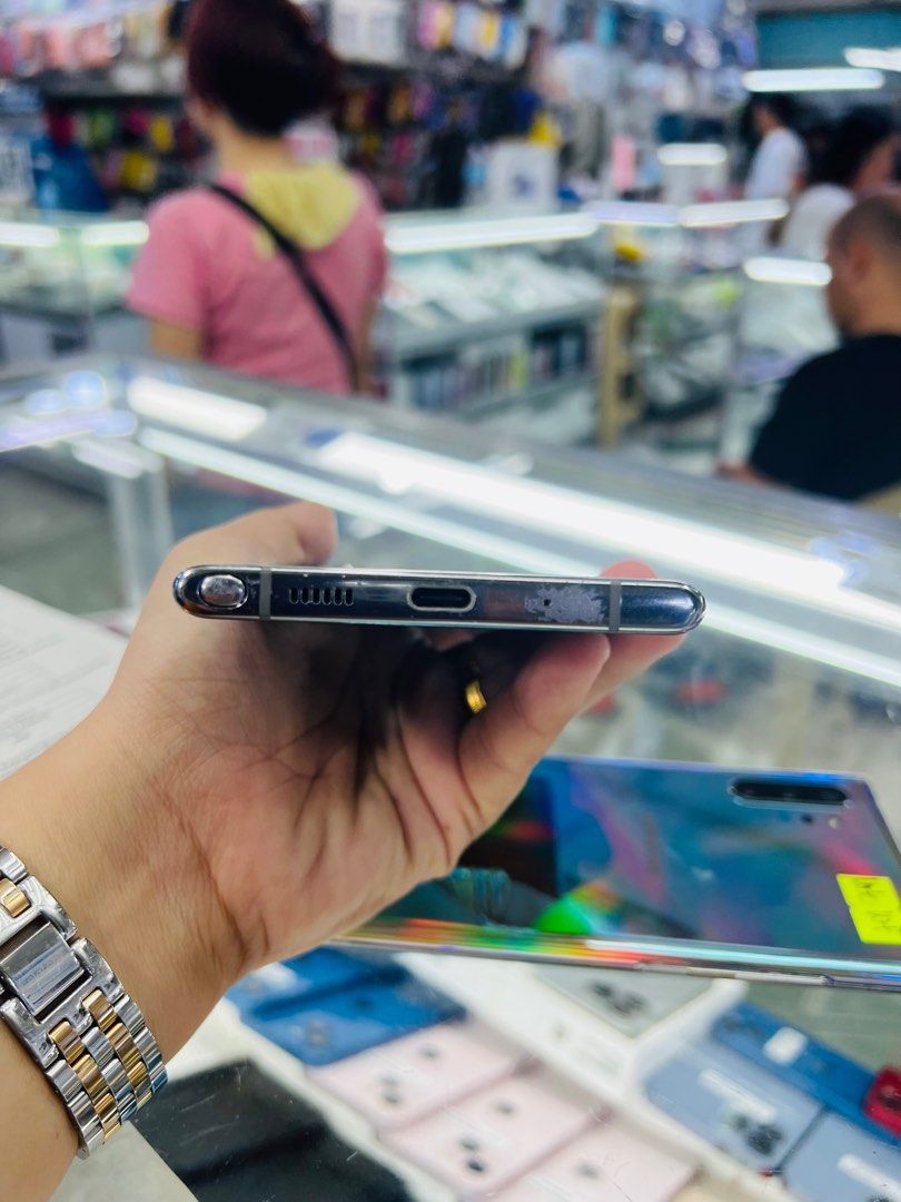 Samsung Note 10+ may deadpixel (Category: Samsung) located in San Juan City. Submitted by javedsgadgetshop (Listing ID 1278944178, Image 2). Description: OPEN FOR INSTALLMENT VIA CREDIT CARD/GGIVES & SWAP/TRADE-IN! WE BUY AND SELL ( ANYKINDS OF UNIT BINIBILI PO NAMIN)! PTPA : Padelete po f bawal Read ❗️Onhand ‼️ Samsung Note 10+ (Deadpixel) •256gb •NTC Variant •Good batt health •Factory Unlock •95% Smoothness •No hidden issue | No Repaired •100% 