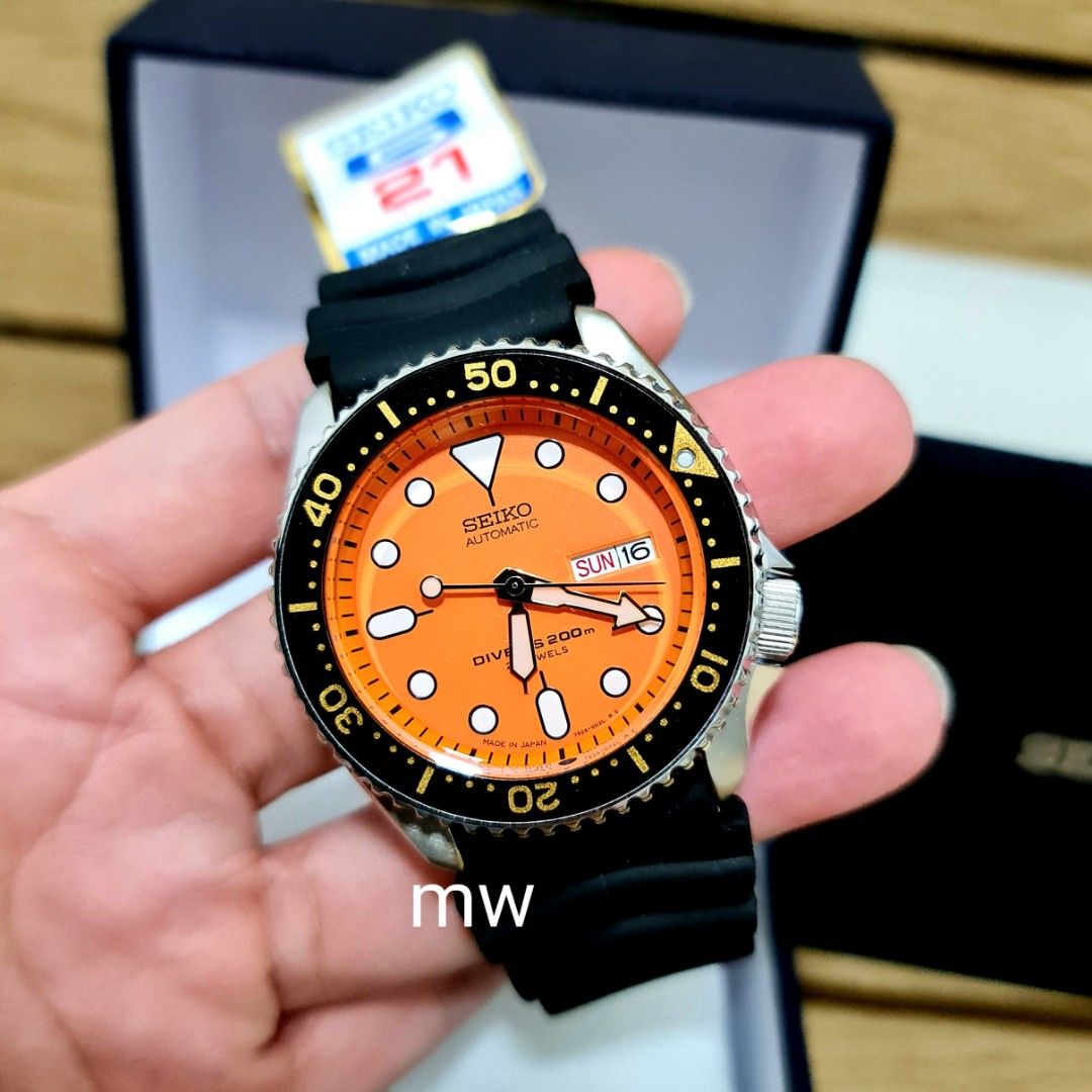Seiko 5 automatic men s Gents 200m watch skx011j Japan made brand