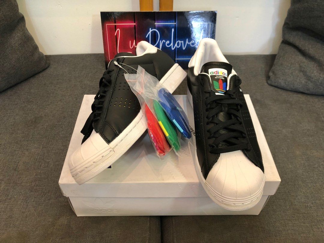 Sepatu Adidas Superstar colorful FW5387 Fesyen Pria Sepatu