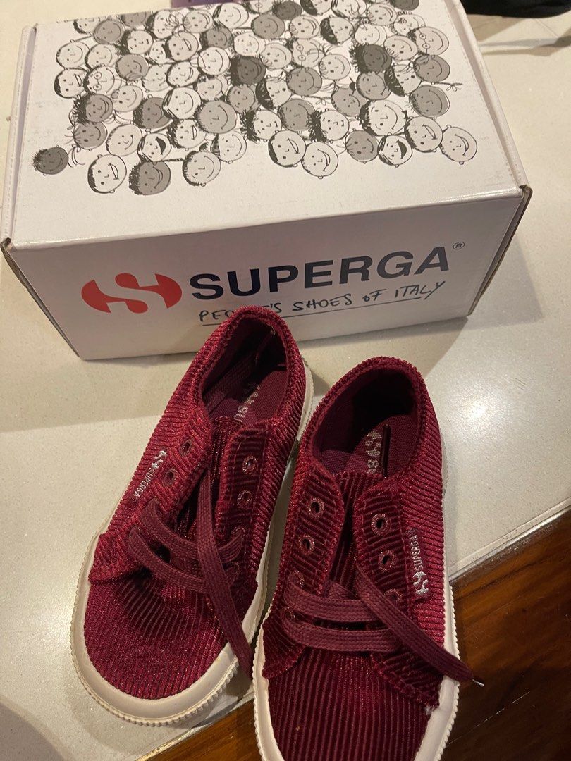Superga hot sale red cerise