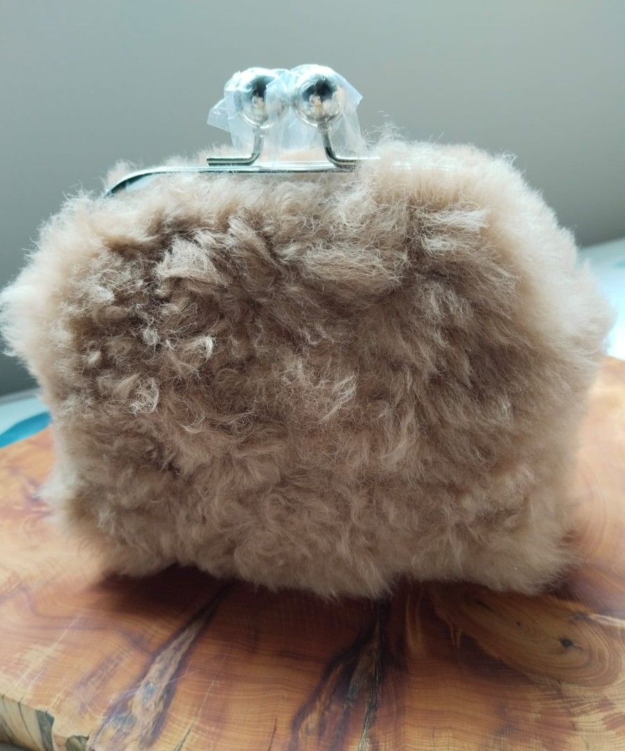 Ladies Real Mink Messenger Bag Ladies Fashion Shoulder Bag Fluffy Mink Fur  Drawstring Fur Bag - AliExpress