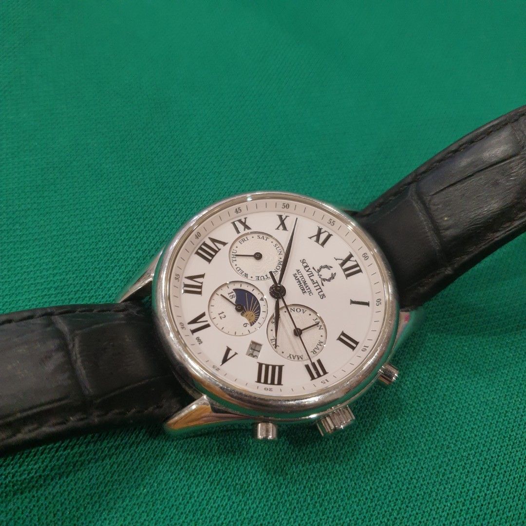 Solvil et Titus 06 2743 002 Automatic Watch Men s Fashion Watches Accessories Watches on Carousell