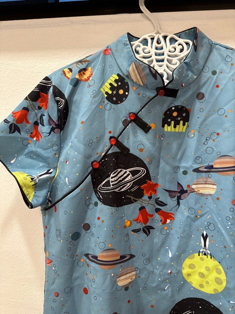 Galaxy cheongsam top