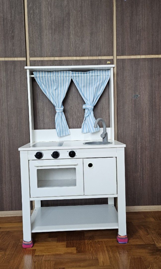 SPISIG IKEA Wooden Play kitchen Babies Kids Baby Nursery Kids Furniture Other Kids Furniture on Carousell