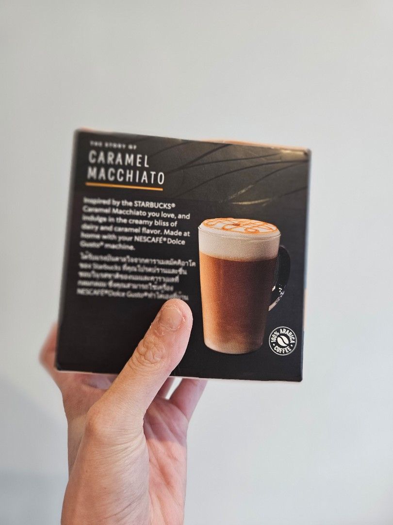 Starbucks Caramel Macchiato (Nescafé Dolce Gusto Capsules) 12 Pods –  Japanese Taste