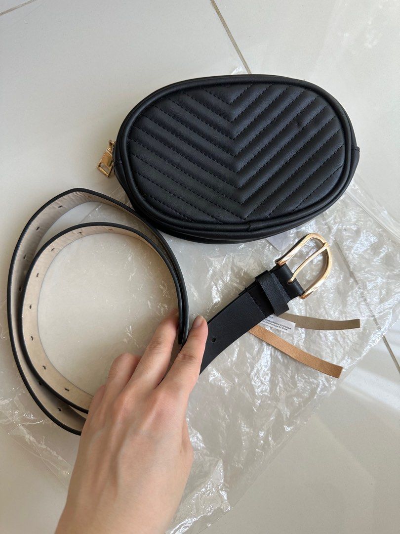 Steve Madden Belt Bag Bumbag Tas Pinggang, Fesyen Wanita, Tas