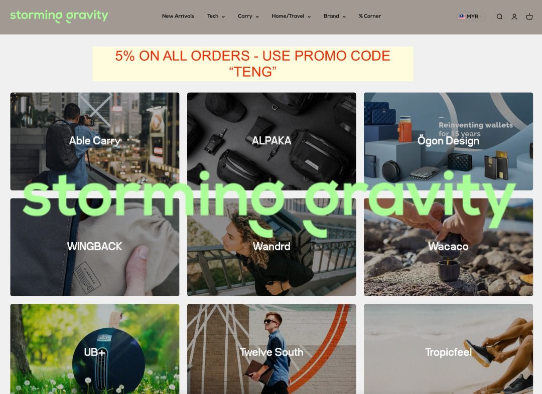 STORMING GRAVITY DISCOUNT CODE 2024 Tickets Vouchers Store