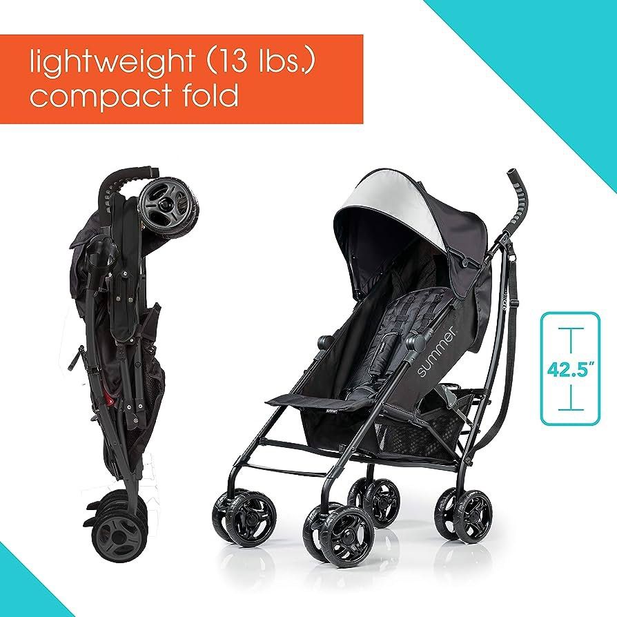 Summer Infant 3D Lite Convenience Stroller Babies Kids Going