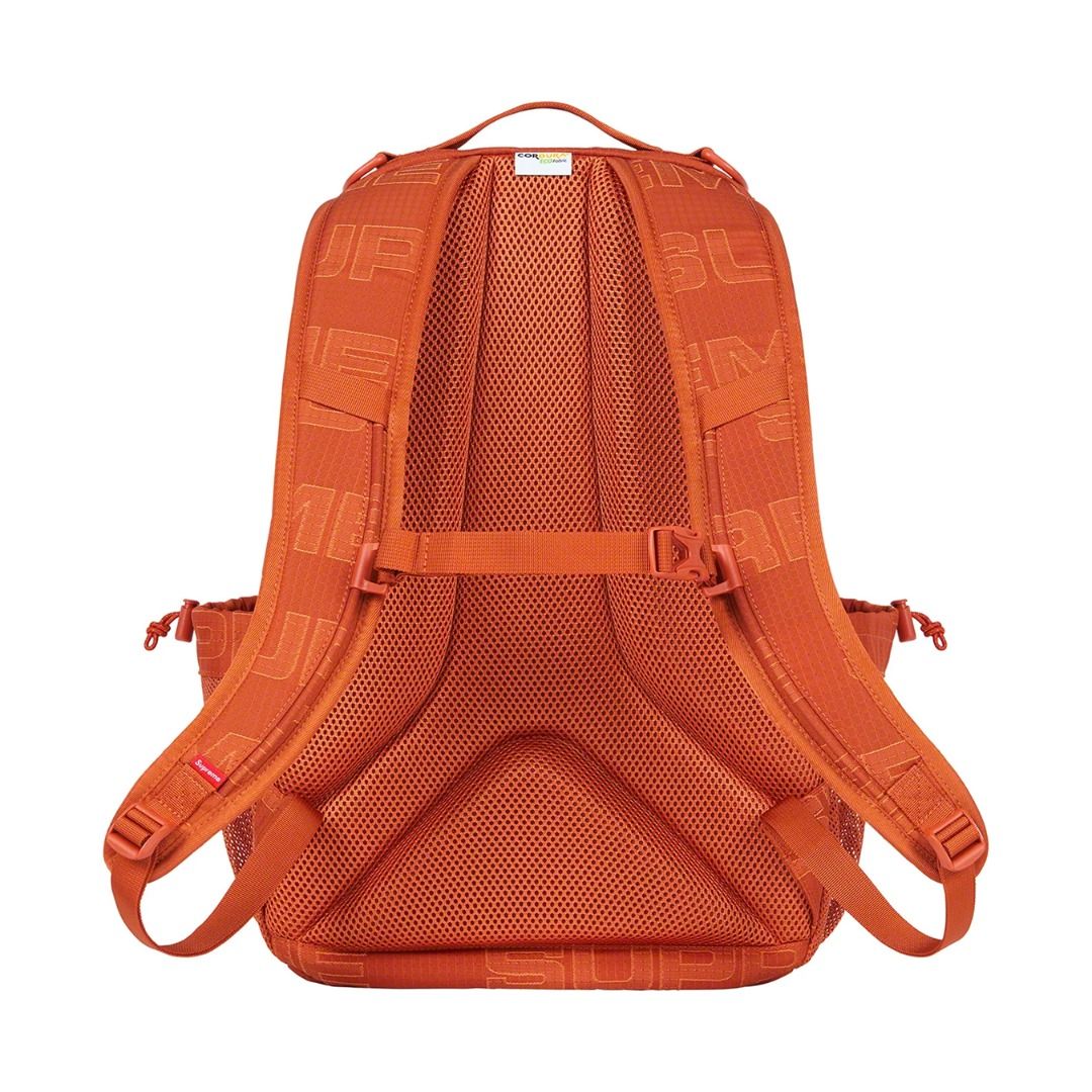 Orange supreme backpack hot sale