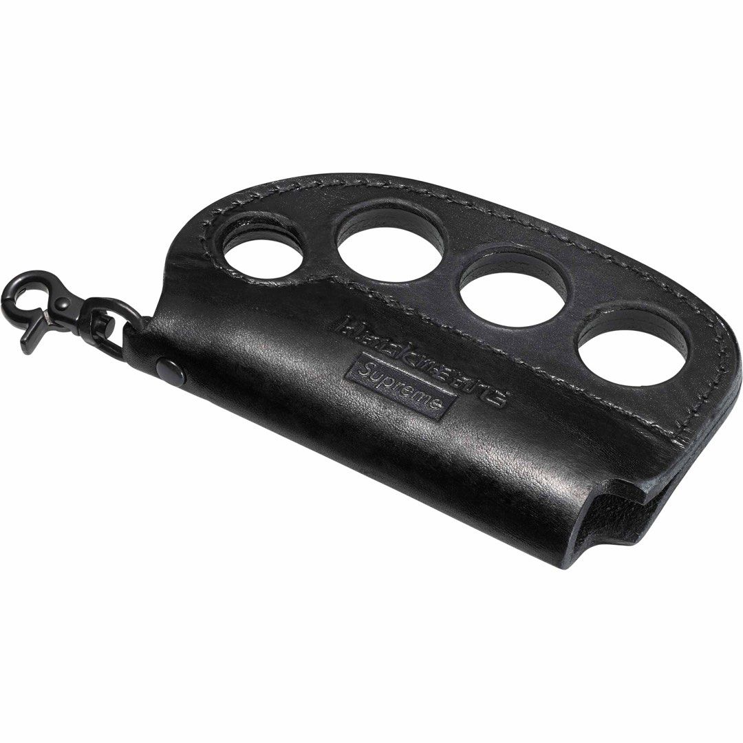 supreme blackmeans ライターケース Supreme blackmeans Leather Lighter Case (FW23) - $148