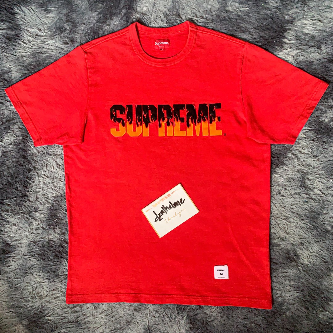 Supreme new arrivals flame shirt