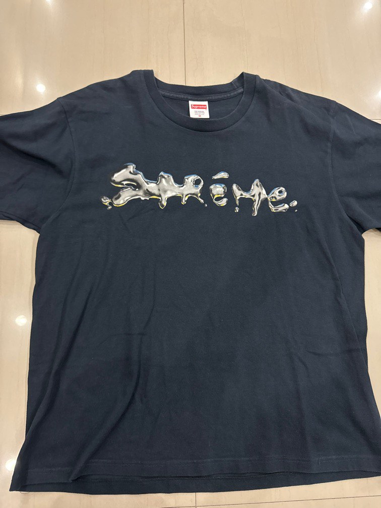 Supreme Liquid Tee Men s Fashion Tops Sets Tshirts Polo Shirts on Carousell