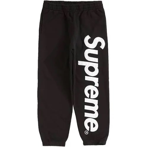 Supreme satin sweat pants Men s Fashion Bottoms Joggers on