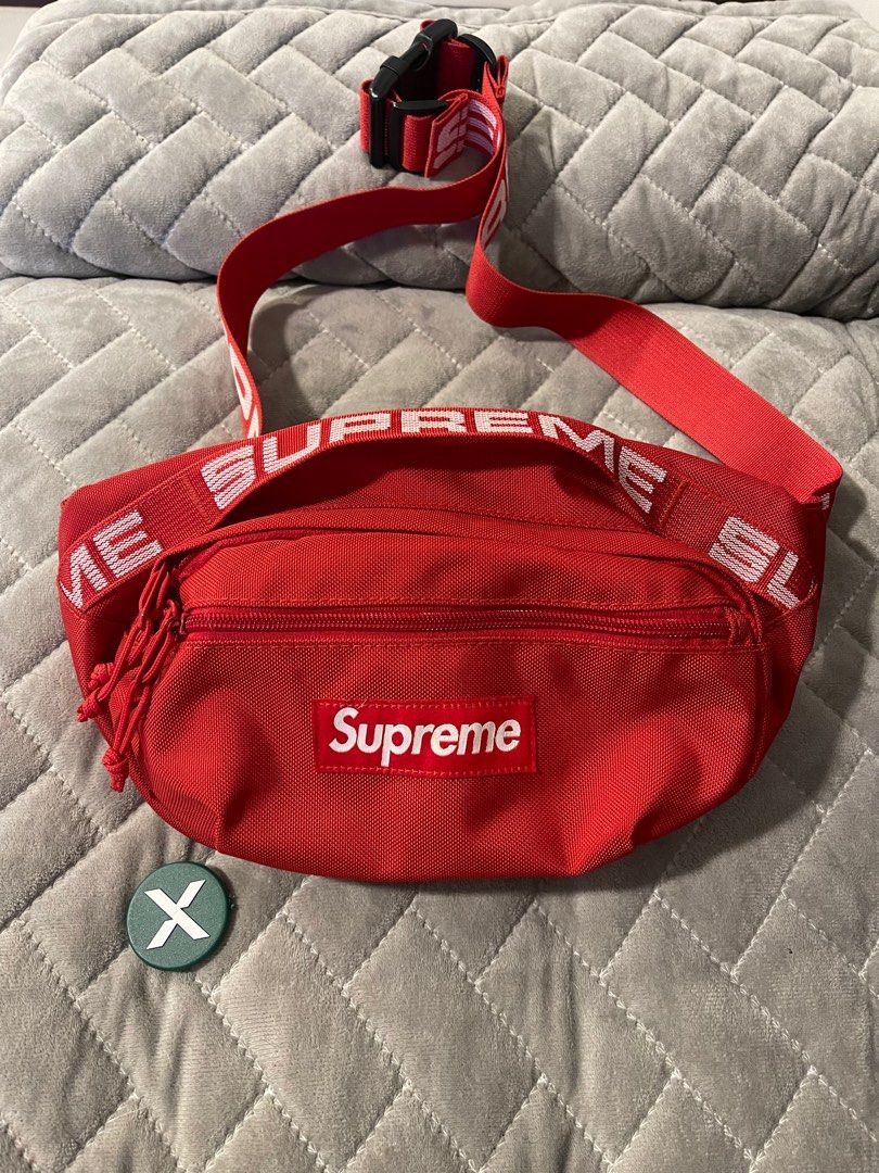 Supreme SS18 Waist Bag Red