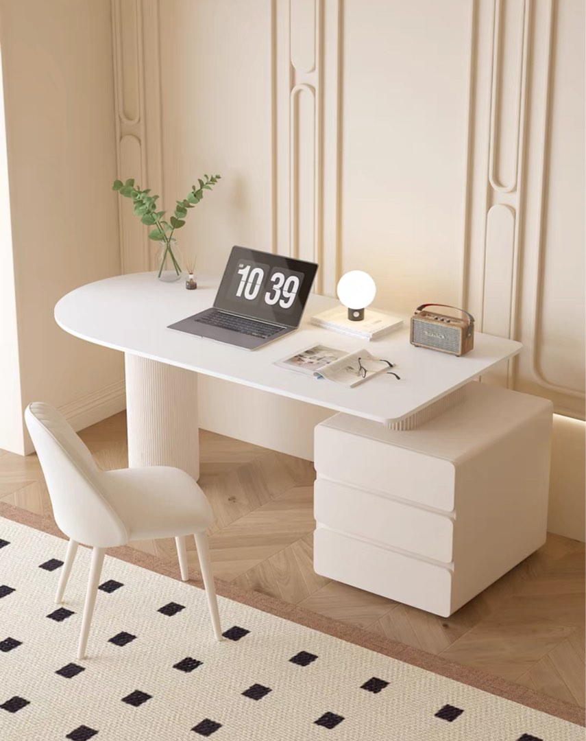 Minimalist study deals desk
