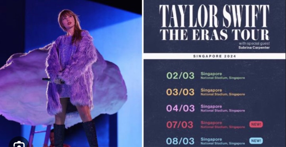 Taylor Swift Era 2024, Tickets & Vouchers, Event Tickets on Carousell