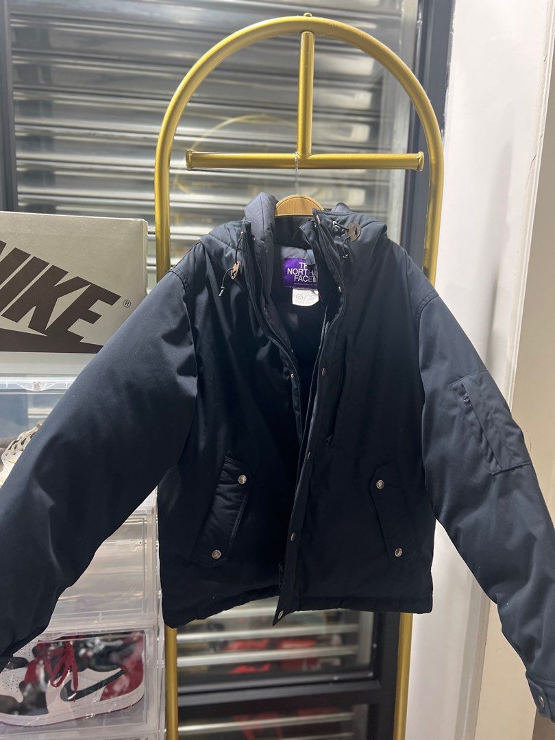 The north face purple online label mountain field jacket