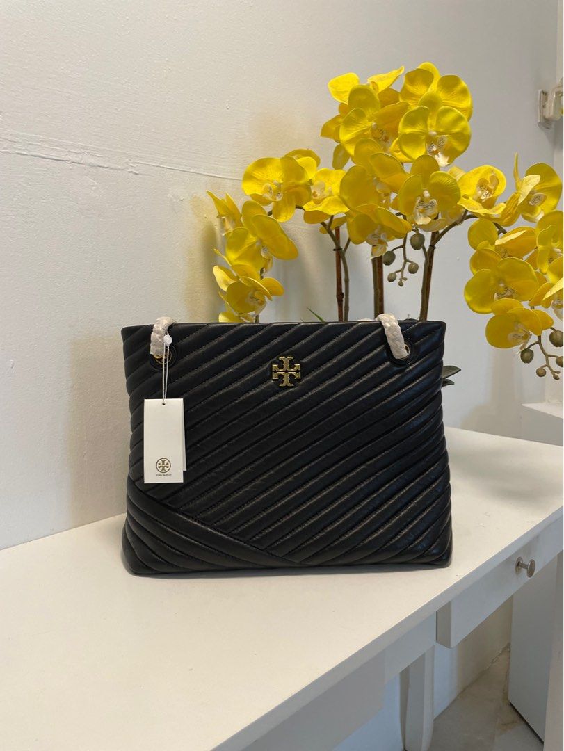 Tory burch kira chevron tote cheap bag