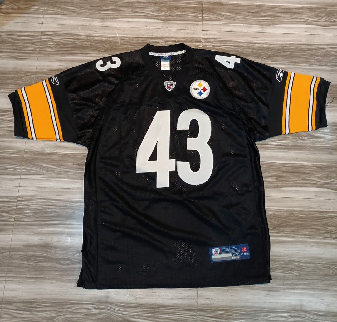 Troy Polamalu Pittsburgh Steelers Jersey Reebok On Field NFL. XXL