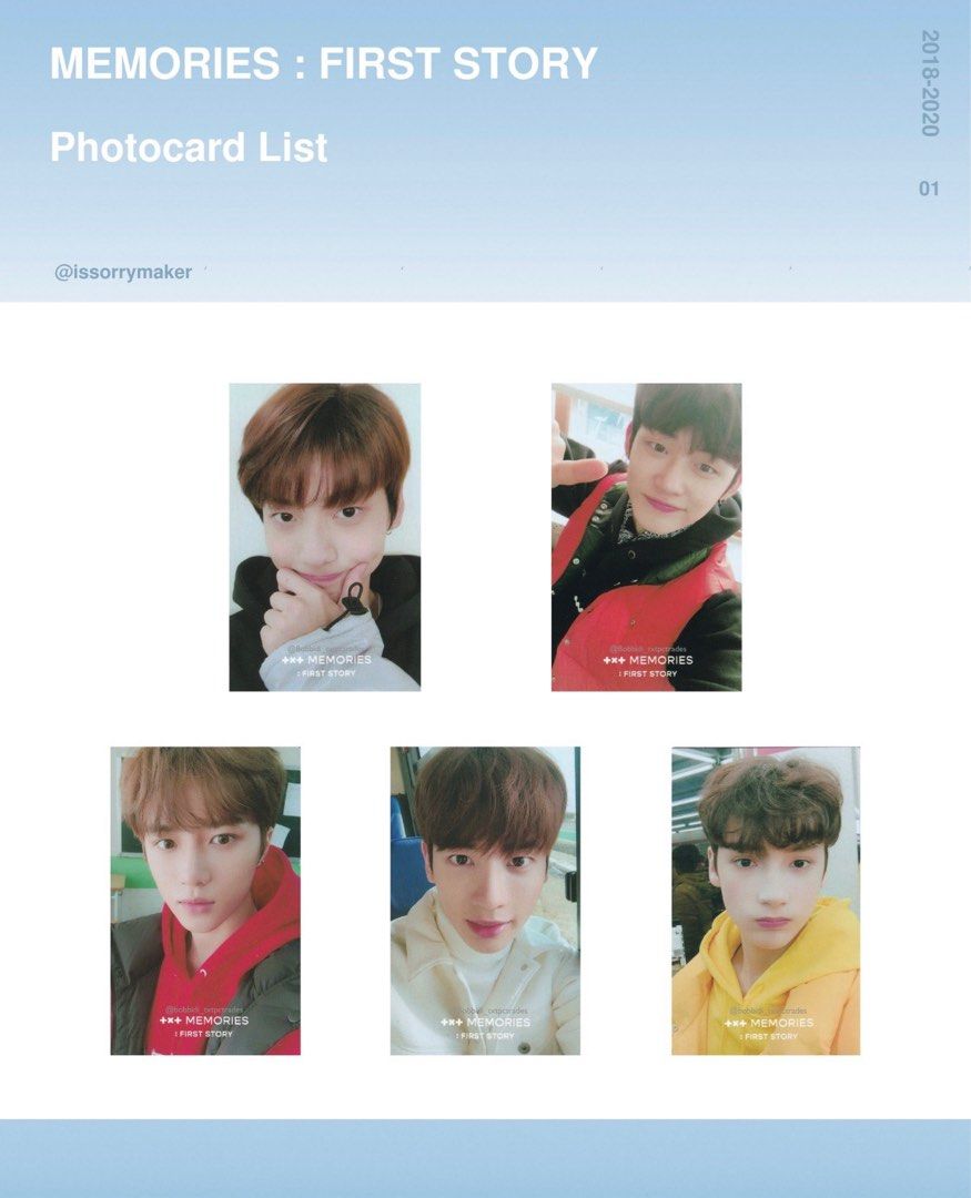商品画像：TXT MEMORIES:FIRST STORY CD 2