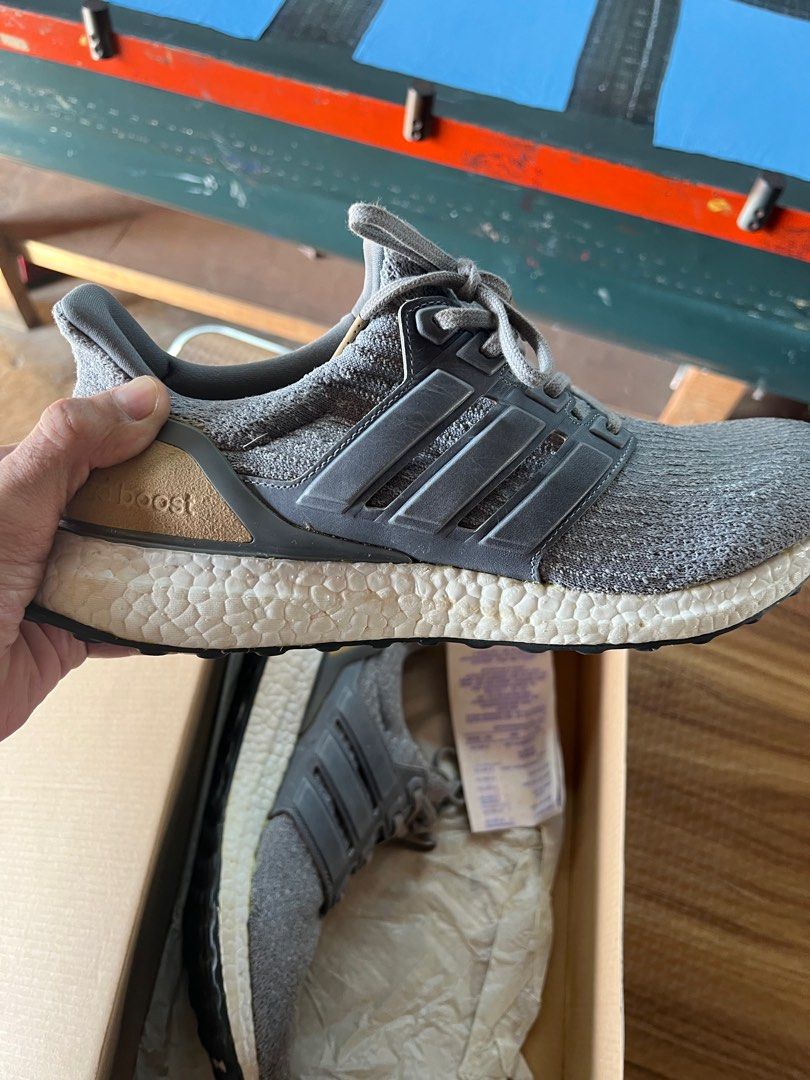 ULTRABOOST VERSION 3 limited edition leather cage. Size 11.5. Used 9 10 condition Men s Fashion Footwear Sneakers on Carousell