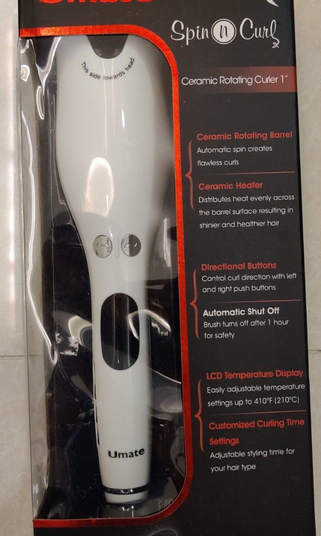 Umate air online spin and curl