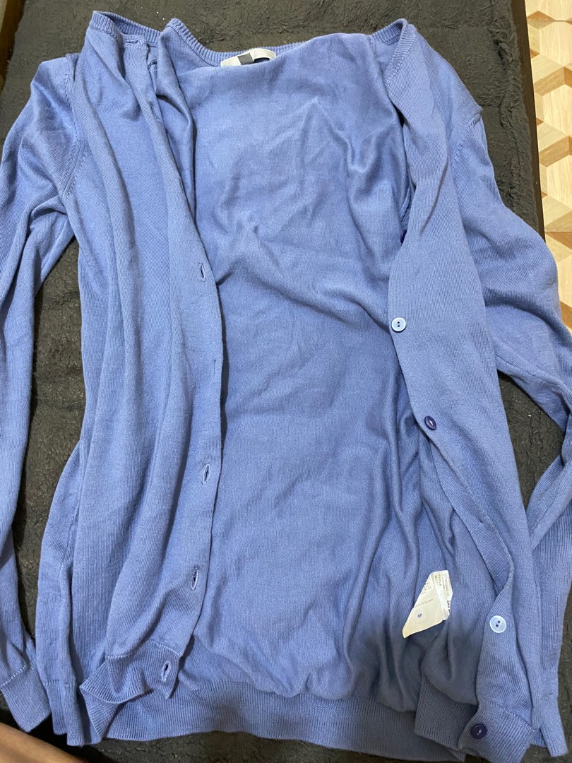 H&M Blouse sans manche Dames T EU 38 bleu style décontracté