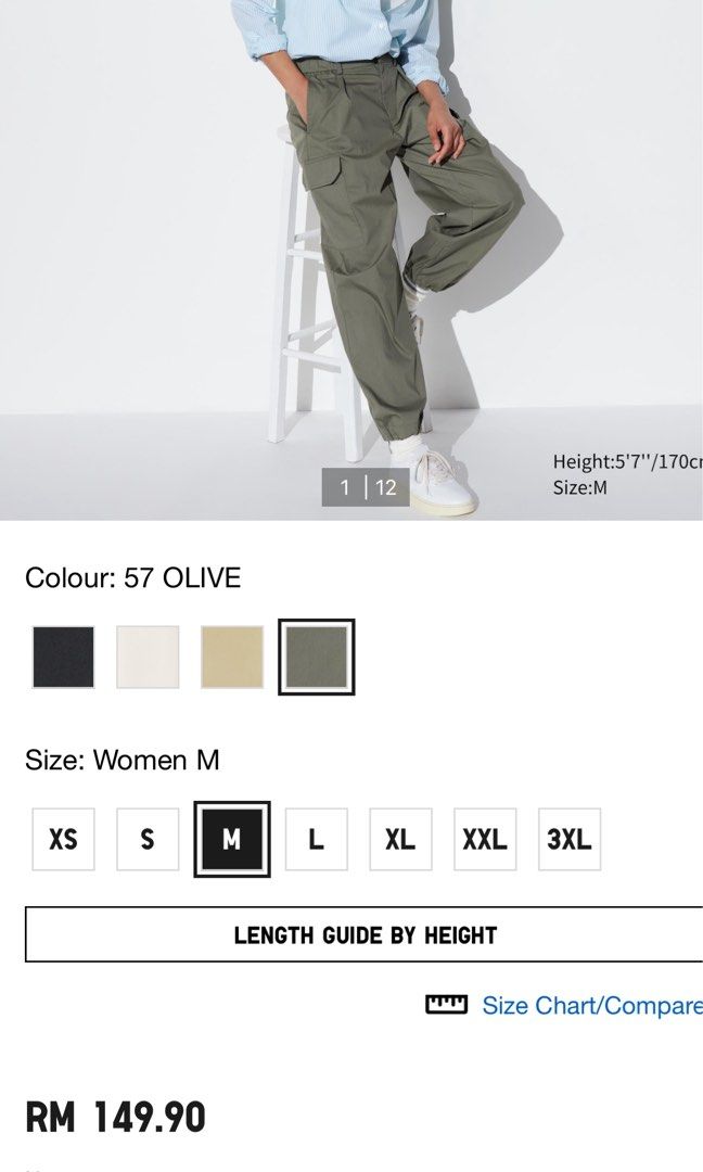 Sizing for Cargo Pants? : r/uniqlo