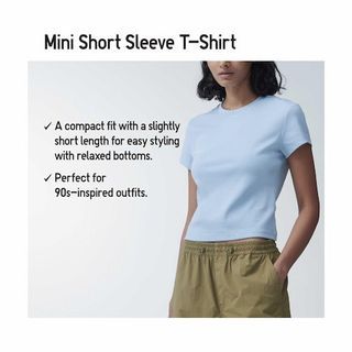 Uniqlo mini short sleeve