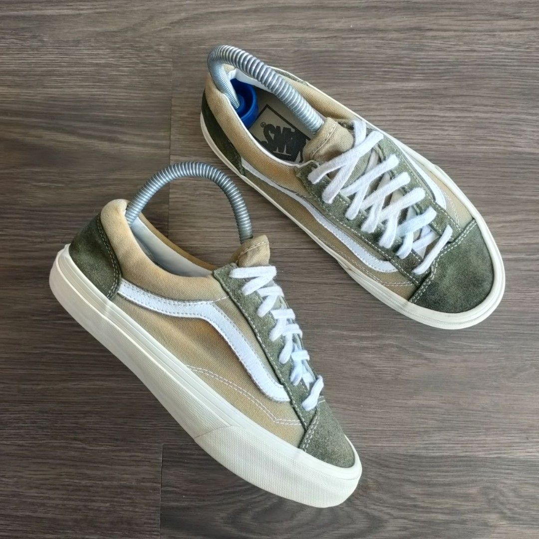 Khaki slip new arrivals on vans