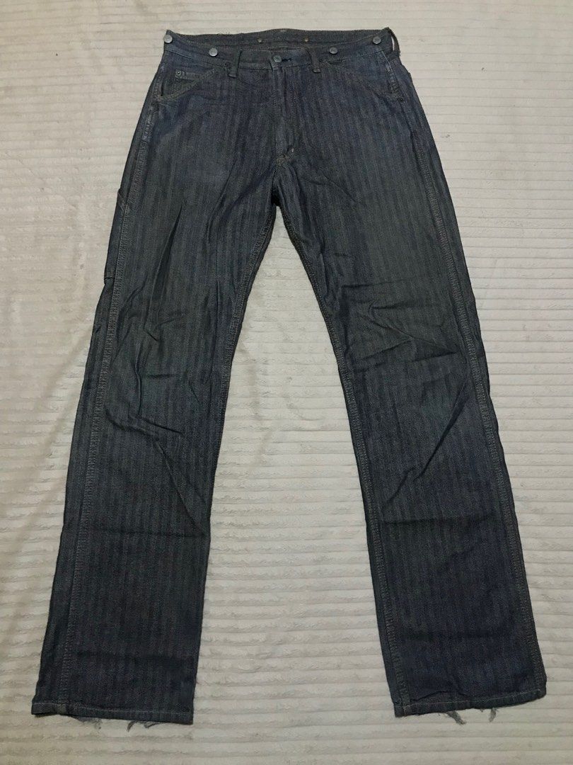 VINTAGE 80’s ARCHIVE HYSTERIC GLAMOUR CARPENTER BAGGY DENIM PANTS AUTHENTIC