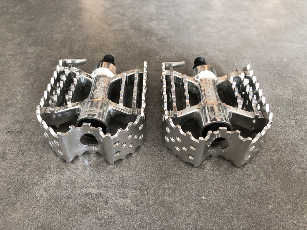 Vintage Retro 90s Odyssey Triple Trap 1 2 half Inch Pedals BMX