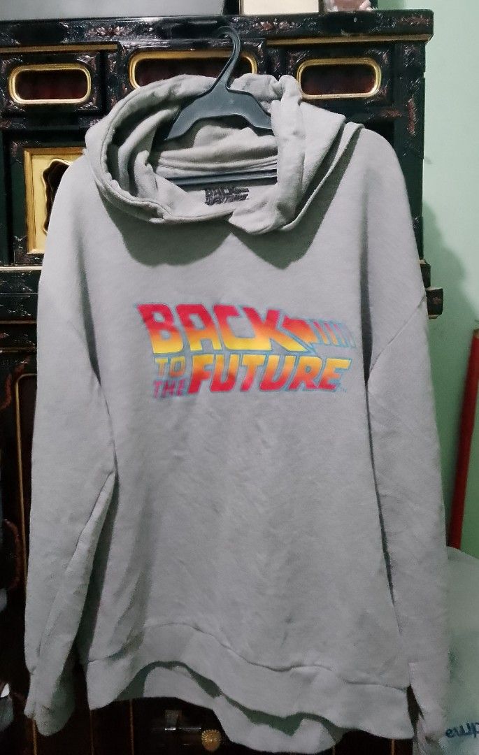 Vintage ZARA Back To The Future Hoodie Jacket Hobbies Toys Memorabilia Collectibles Fan Merchandise on Carousell