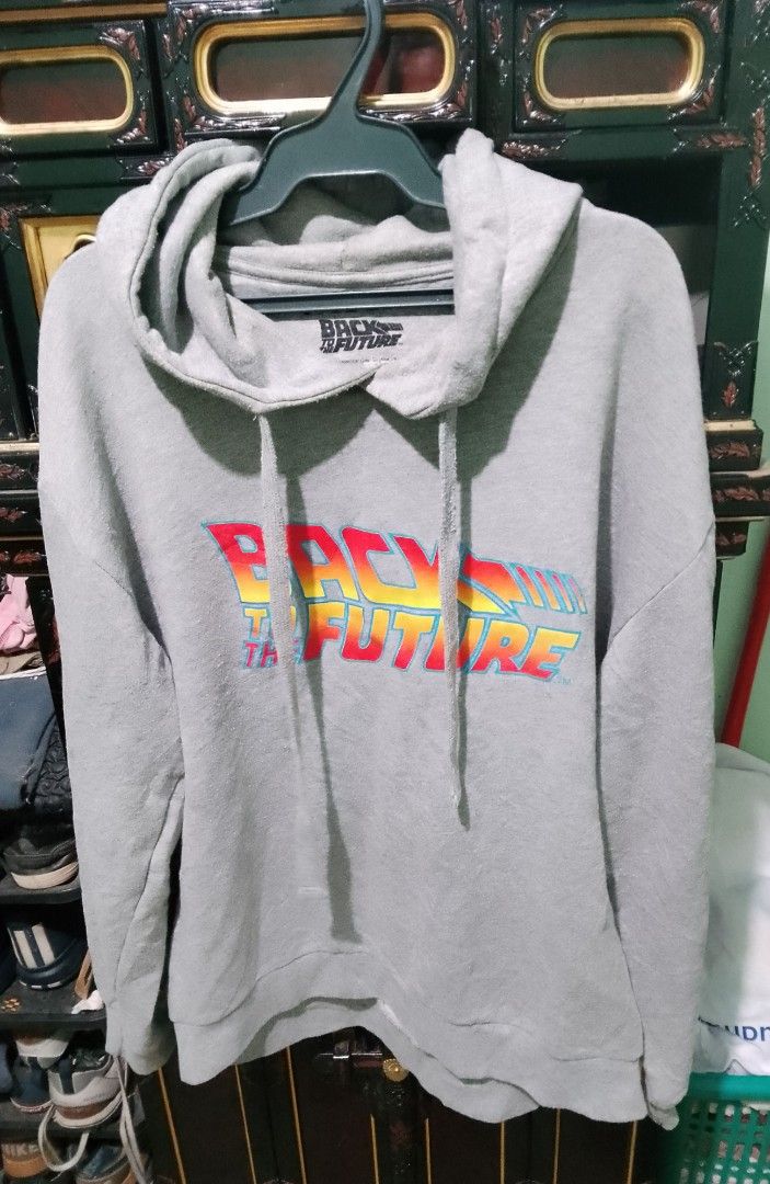 Vintage ZARA Back To The Future Hoodie Jacket