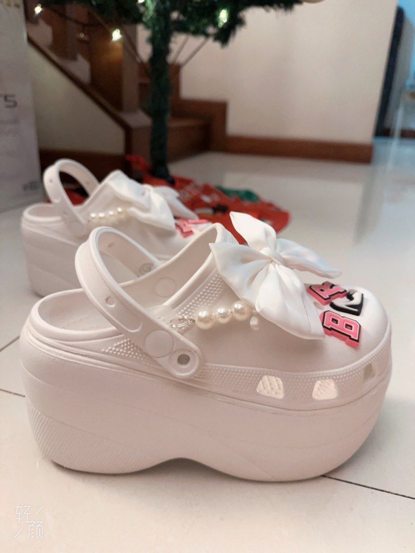 Wedding crocs heels cheap