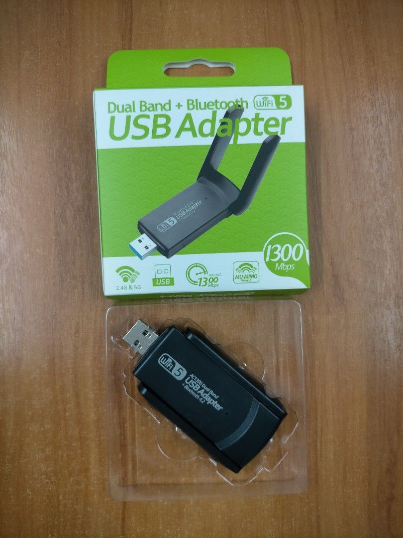 Wifi Dual Band + Bluetooth (USB Adapter), Computers & Tech, Parts