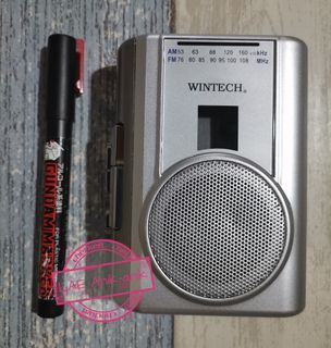 Wintech AM/FM /CASETTE Player