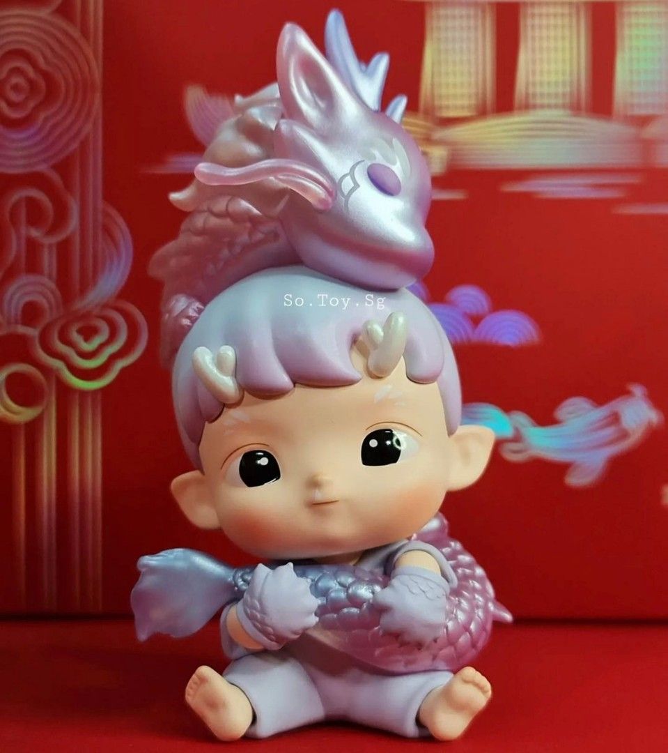 WTS PopMart Official Loong Presents the Treasure Series Figure