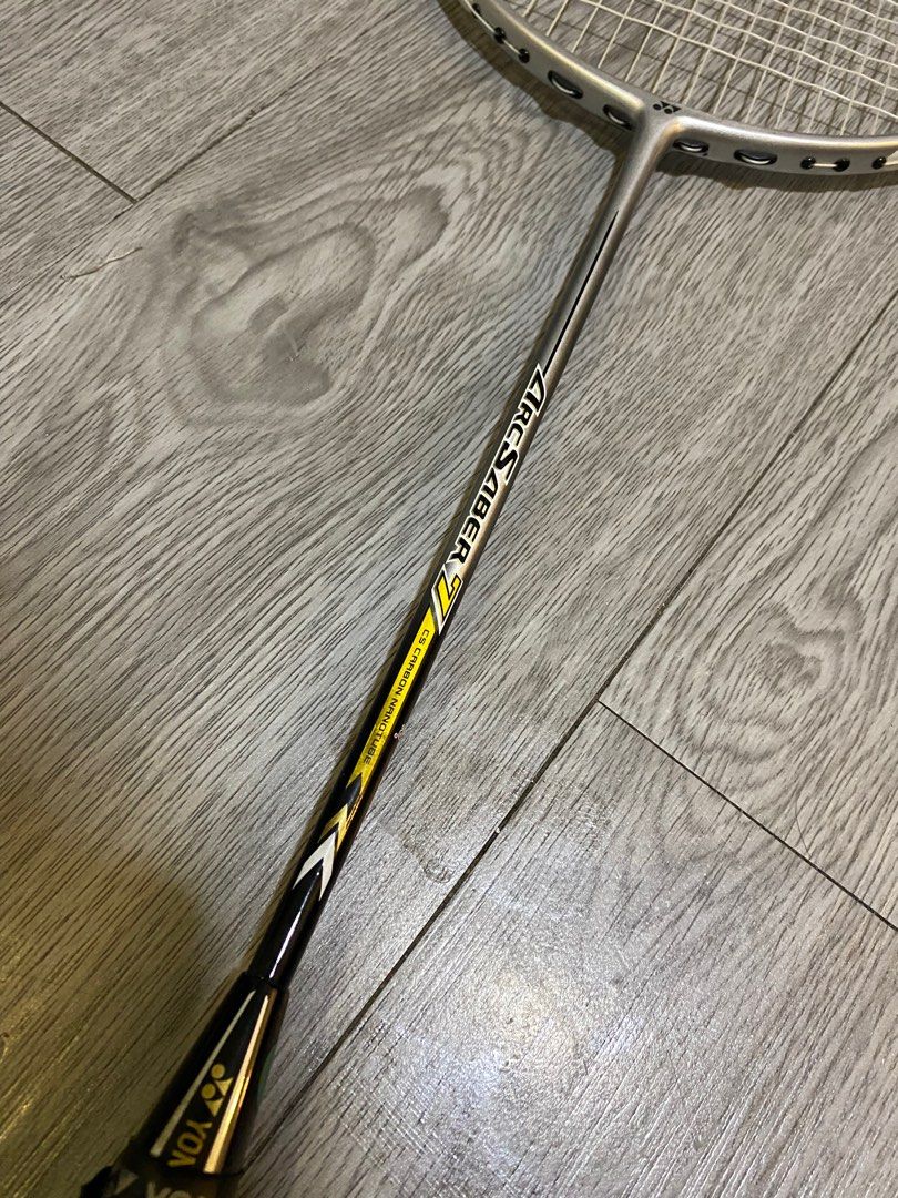 Yonex Badminton Racket - Arc Saber 7, Sports Equipment, Sports & Games ...