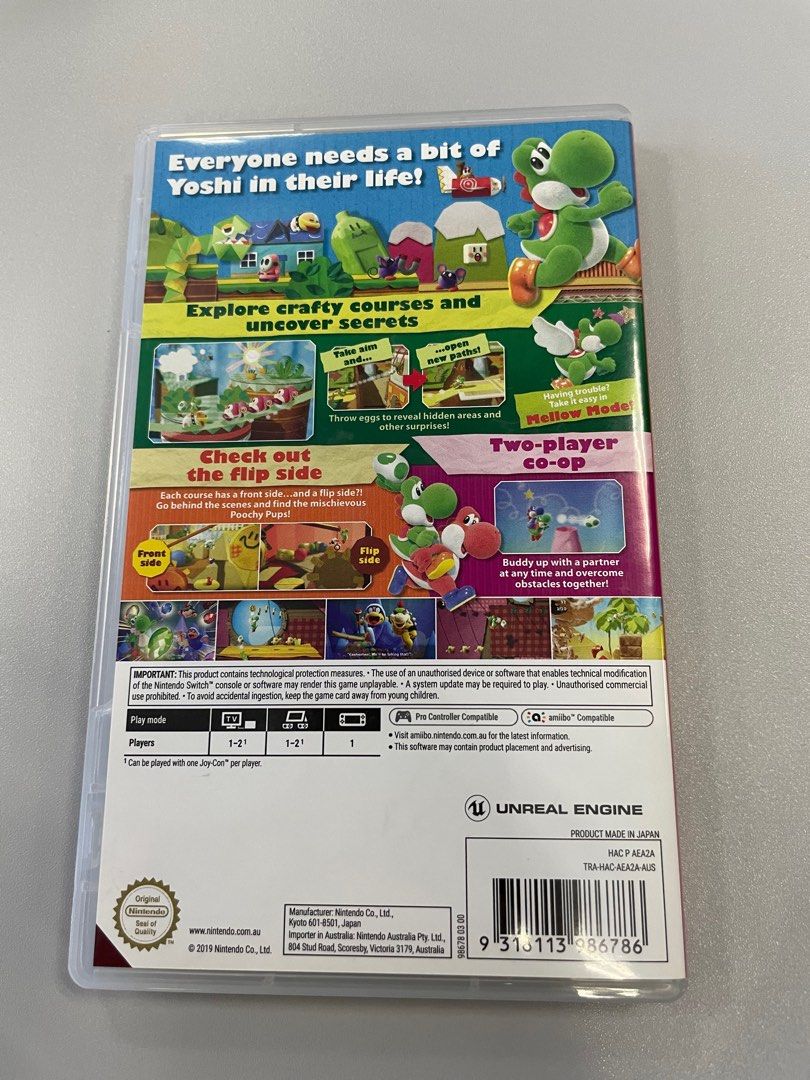 Yoshi's crafted world hotsell wii