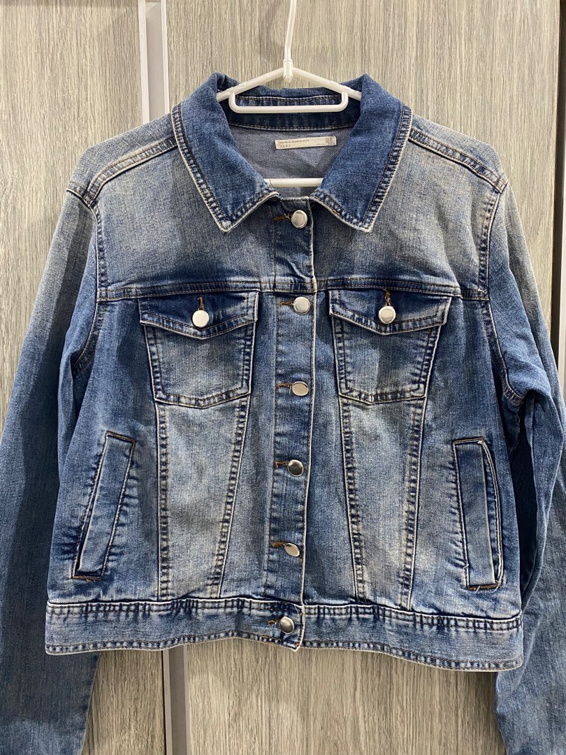Z1975 zara basic dept denim jacket best sale